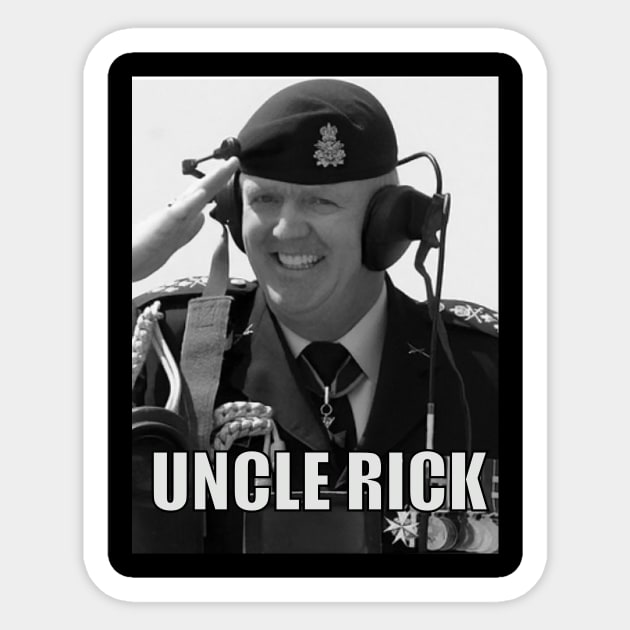 Uncle Rick Sticker by CorporalNewsNetwork